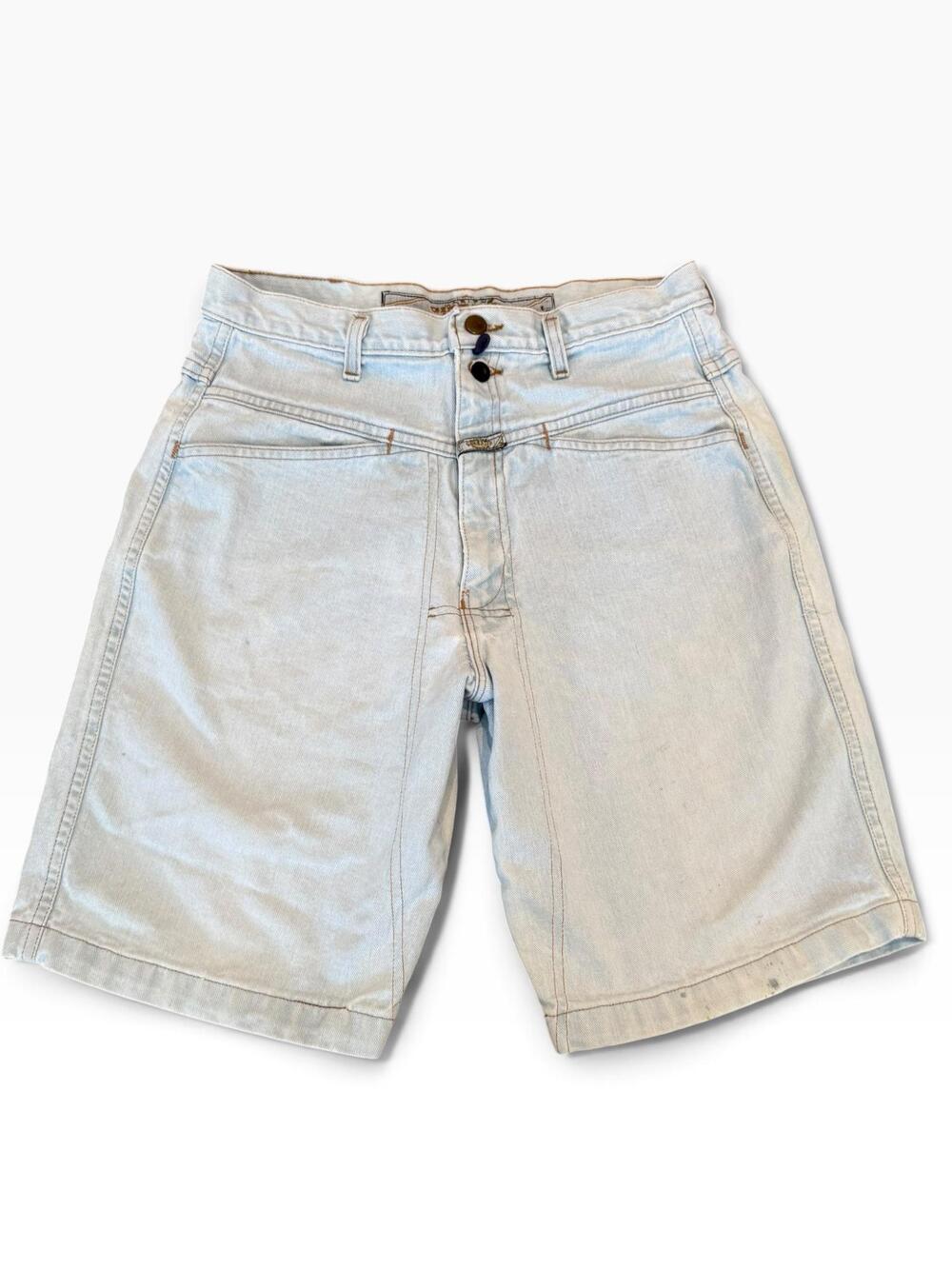 Vintage Marithe & Francois Girbaud Bermuda Shorts Womens 31 Stonewash Denim 90s